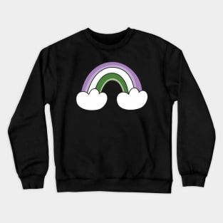 Genderqueer pride flag Crewneck Sweatshirt